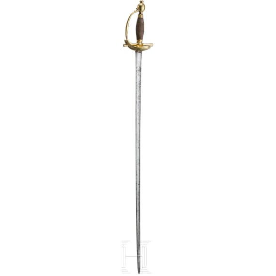 An European sword for cavalry officers, circa 1800