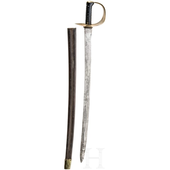 An European navy cutlass after the British model M 1845