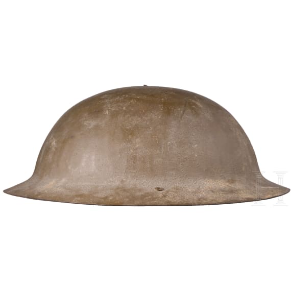 A steel helmet M 17 "Brodie" of a veteran of the 35th? Infantry Division