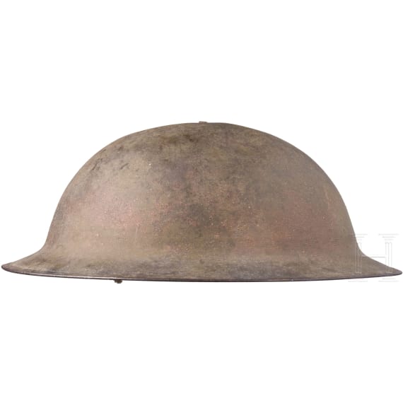 Stahlhelm M 17 &bdquo;Brodie" eines Veteranen der 91st Infantry Division &bdquo;Wild West Division"