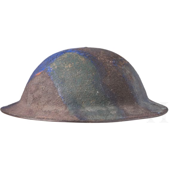 Stahlhelm M 17 &bdquo;Brodie" eines Veteranen der 91st Infantry Division &bdquo;Wild West Division"