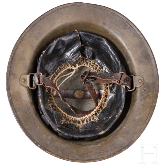Stahlhelm M 17 &bdquo;Brodie" eines Veteranen der 91st Infantry Division &bdquo;Wild West Division"