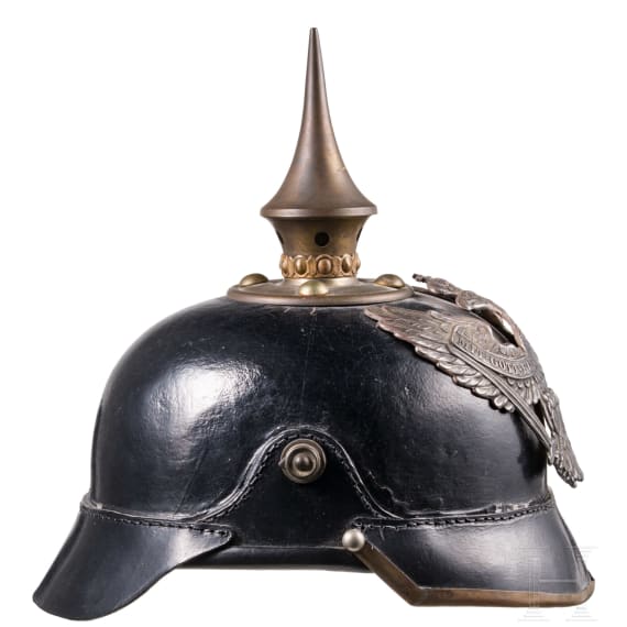 Lederhelm, Effekten und Auszeichnungen, deutsch, 20. Jhdt.