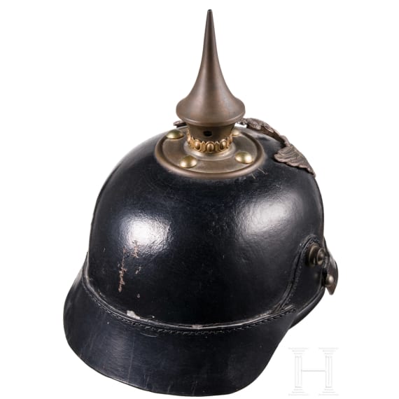 Lederhelm, Effekten und Auszeichnungen, deutsch, 20. Jhdt.