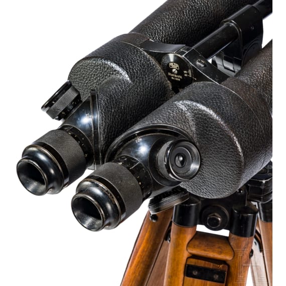 Doppelfernglas Modell &bdquo;Starmorbi" 12x, 24x, 42x60 von Carl Zeiss, Jena, mit K&ouml;cher und Stativ