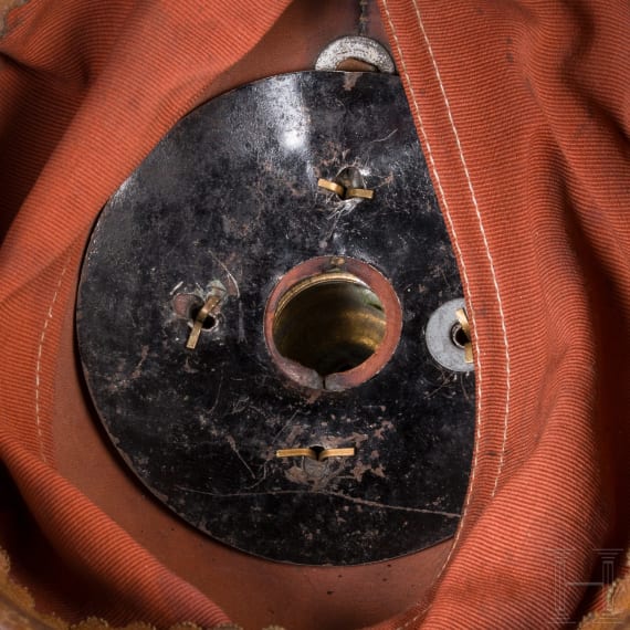 Helm f&uuml;r Offiziere der badischen Infanterie, um 1910