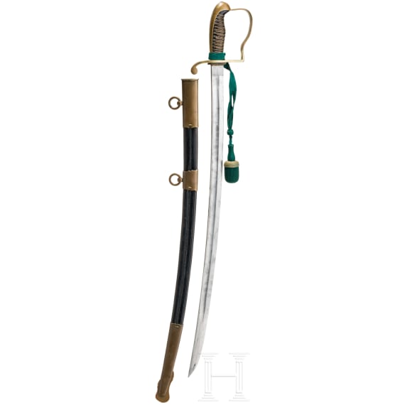 A sabre by D&ouml;lling & Wunder, Karlsruhe, second half of the 19th century.
