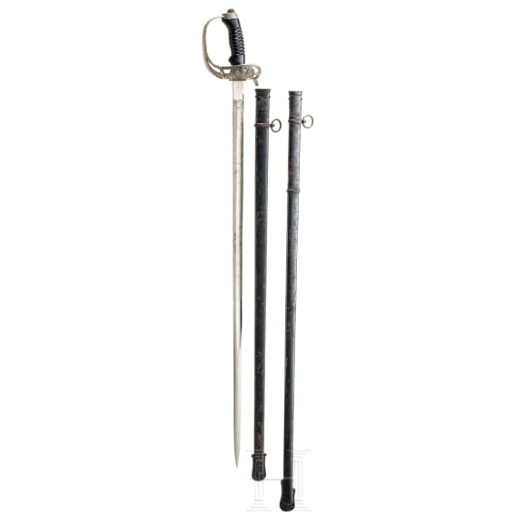 A cavalry sword 89 for members of the 3rd Baden Dragoon Regiment &lsquo;Prince Karl&rsquo; No. 22, circa 1900