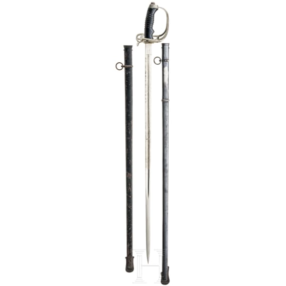 A cavalry sword 89 for members of the 3rd Baden Dragoon Regiment &lsquo;Prince Karl&rsquo; No. 22, circa 1900