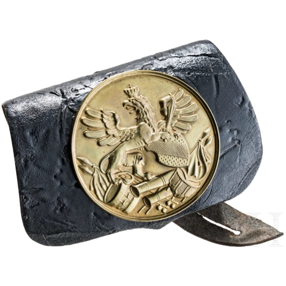 A cartouche box for enlisted men / NCO&acute;s of the Baden Dragoons