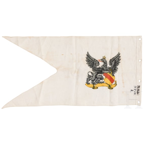 A lance flag for NCO's of Baden cavalry