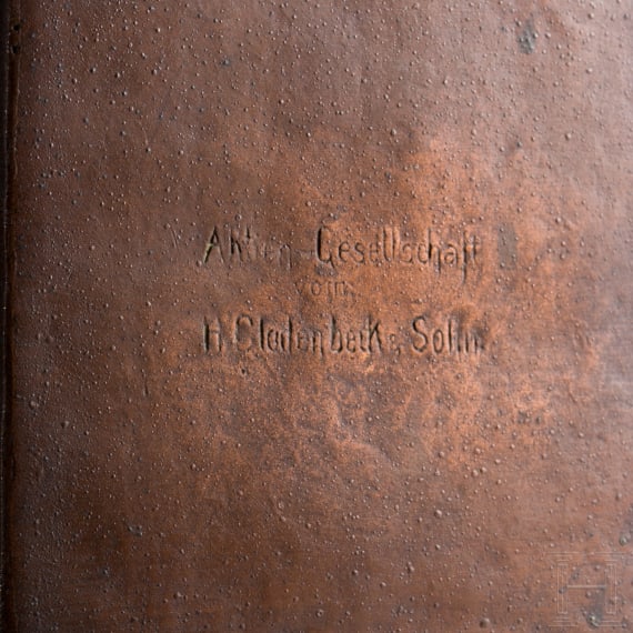 A large officer's gift from the 8th Baden Infantry Regiment No. 169, dated 1906
