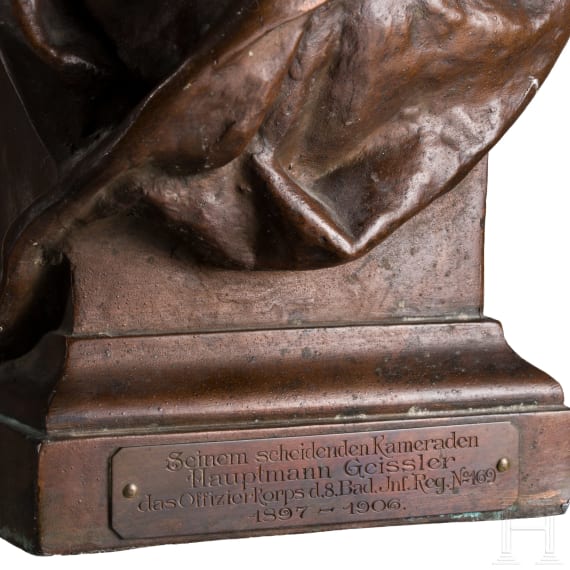 A large officer's gift from the 8th Baden Infantry Regiment No. 169, dated 1906