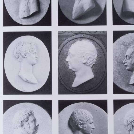 Maximilian I Joseph and Caroline of Bavaria &ndash; a pair of bisque portrait cups in the style of Johann Peter Melchior, Porzellanmanufaktur Nymphenburg, circa 1810