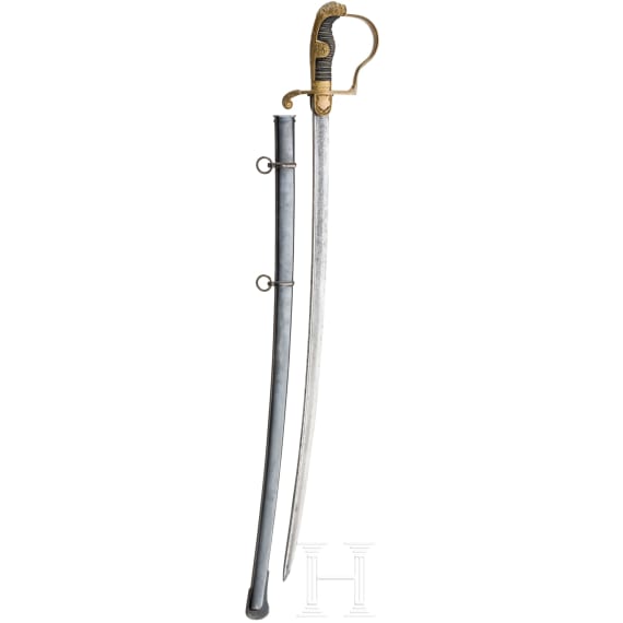 Graf Maximilian von Holnstein of Bavaria (1835 - 1895), aide-de-camp to Ludwig II &ndash; his personal lion's head sabre