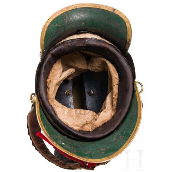 A helmet M 1842 for Bavarian cuirassier troopers