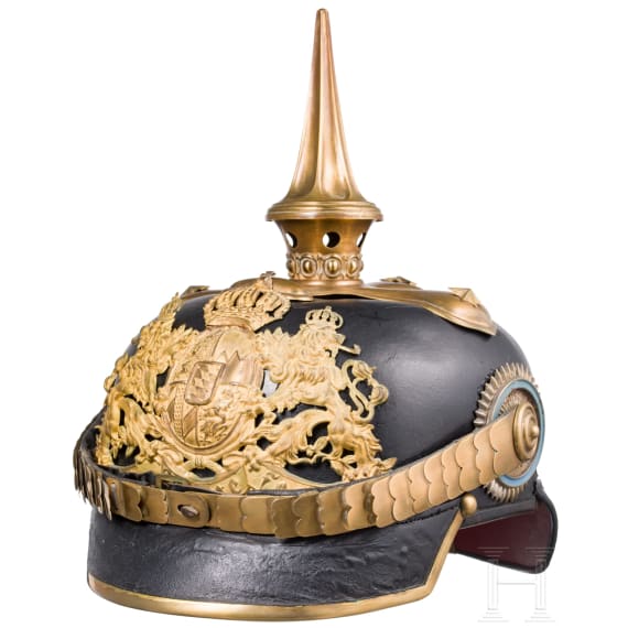 A helmet M 1886 for infantry officers