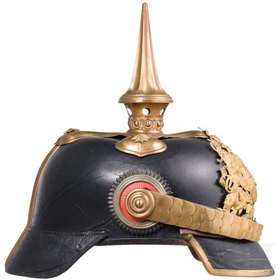 A helmet M 1886 for infantry officers