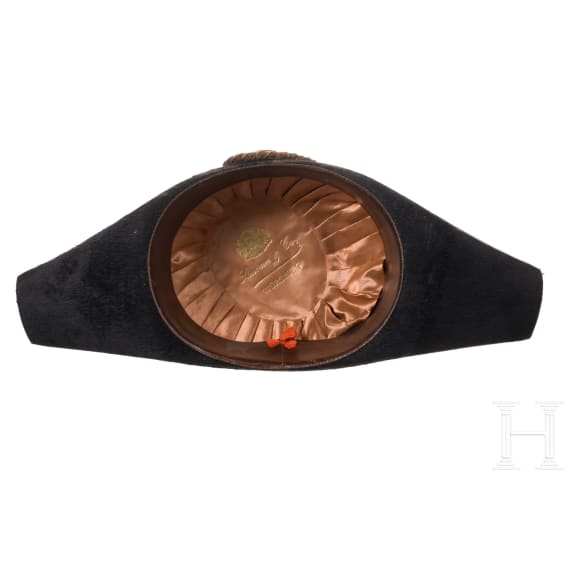 A bicorne for officials with original case and two epaulettes M 1848