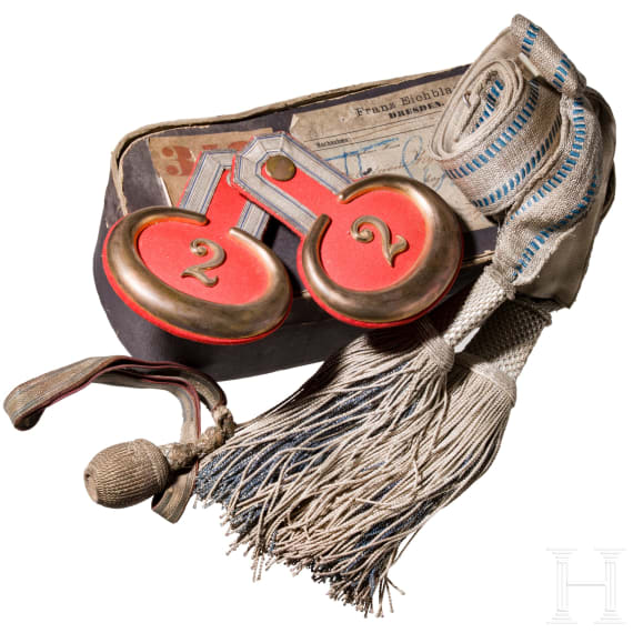 An estate of Bavarian insignias, circa 1900