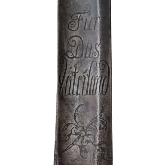 A large lion's head sabre for Bavarian officers, circa 1780&ndash;1810