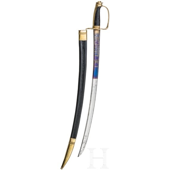 A sabre for officers of the Munich civic guard, circa 1800