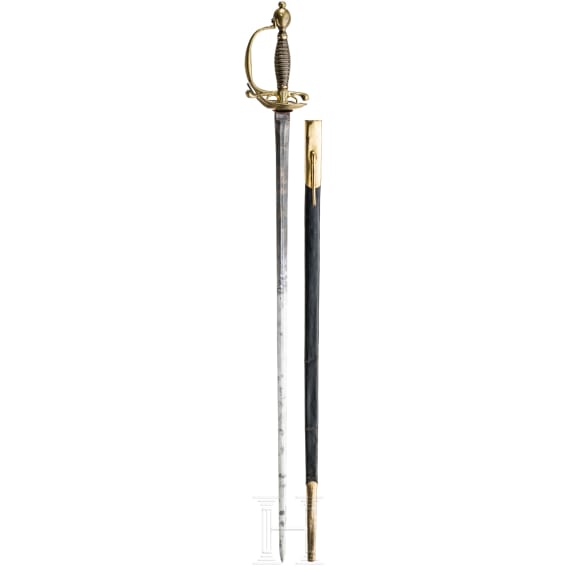 An officer's sword from the reign of King Ludwig I (1825&ndash;1848)