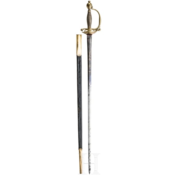 An officer's sword from the reign of King Ludwig I (1825&ndash;1848)