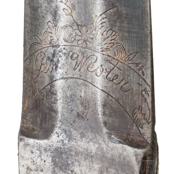 An officer's sword from the reign of King Ludwig I (1825&ndash;1848)