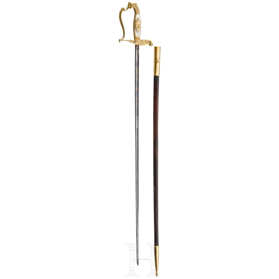 An official's sword from the reign of King Ludwig I (1825 - 1848)