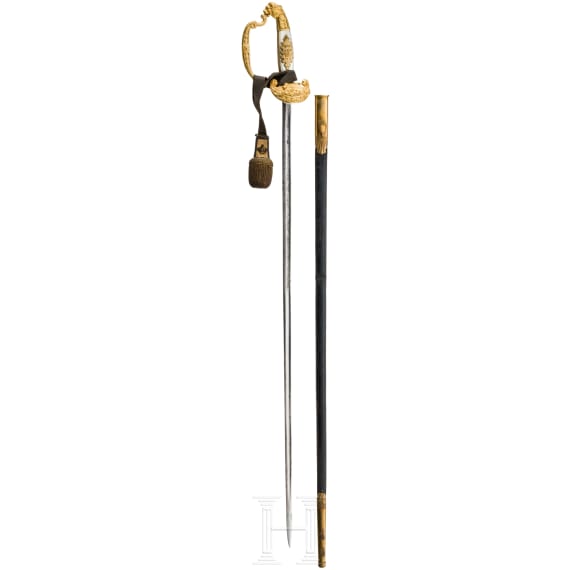 An official's sword from the reign of King Ludwig II (1864 - 1886)