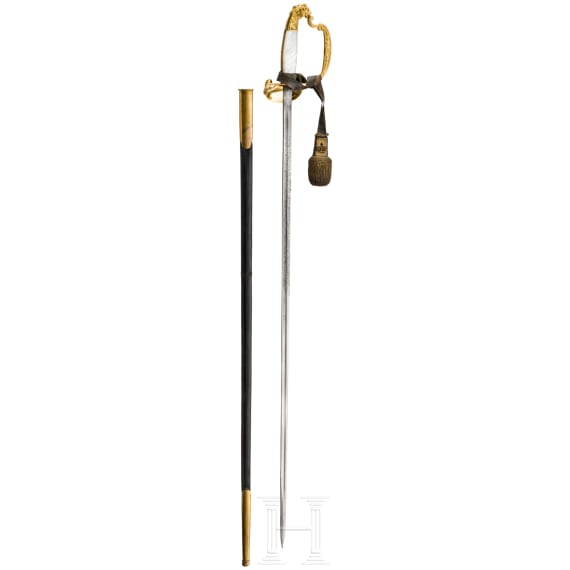 An official's sword from the reign of King Ludwig II (1864 - 1886)