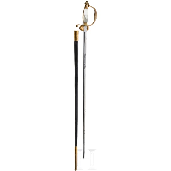 An official's sword from the time of the Prince Regent, 1886 - 1912