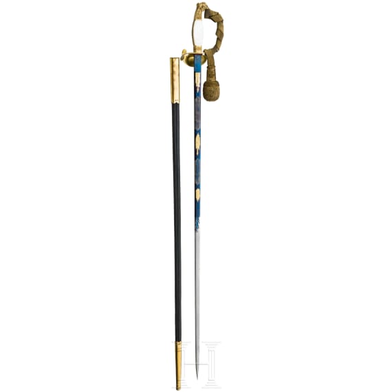 A sword for civil servants, reign of Prince Regent Luitpold (1886 - 1912)