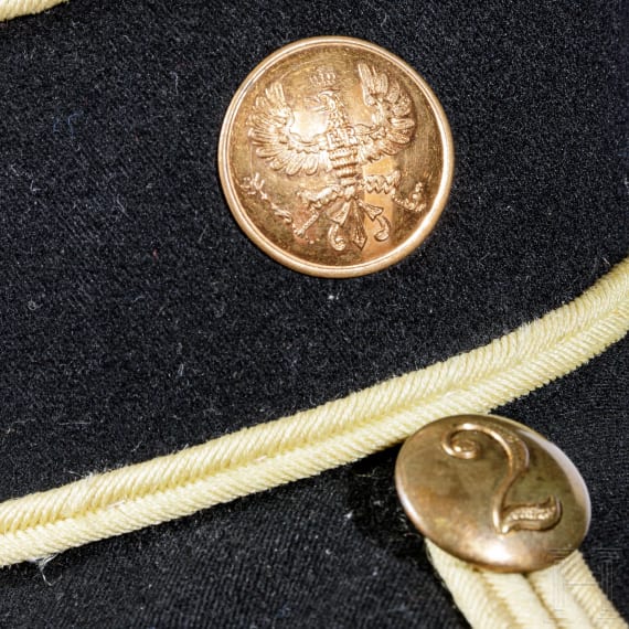 Attila for a private in Hussar Regiment No. 17, circa 1910