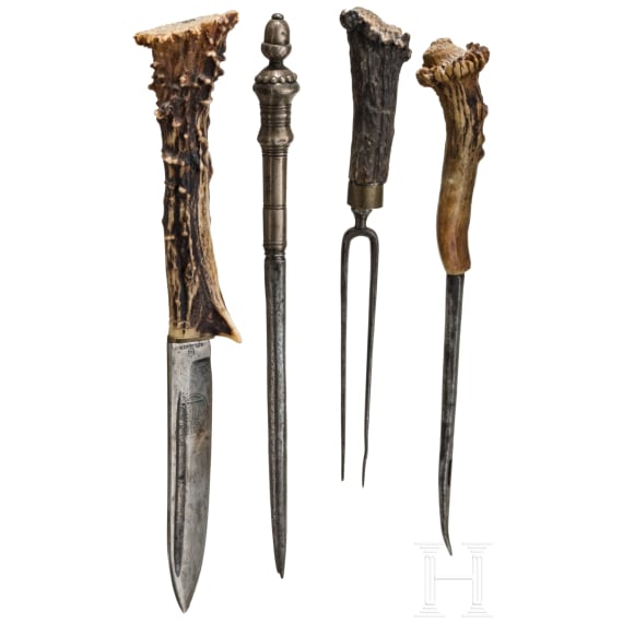 A German hunting trousse, 1st half of the 17th century