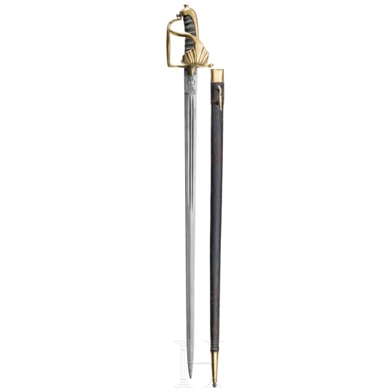 A Hanoverian cavalry pallash, 18th century