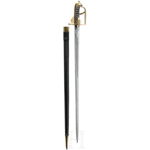 A Hanoverian cavalry pallash, 18th century