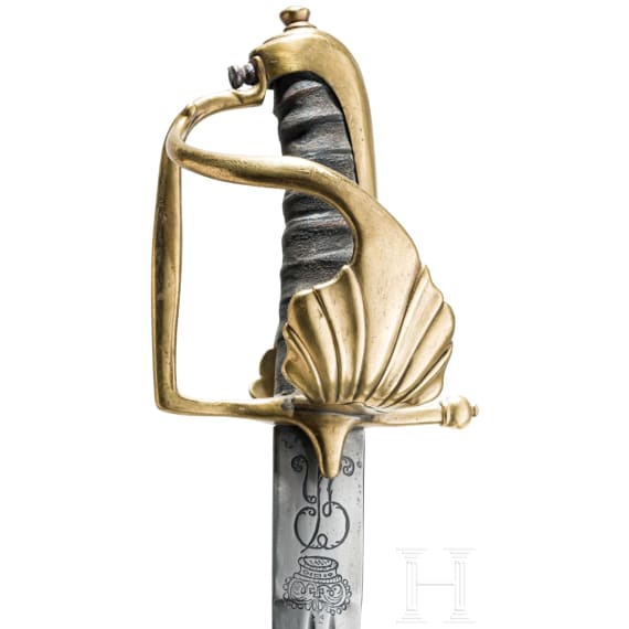A Hanoverian cavalry pallash, 18th century