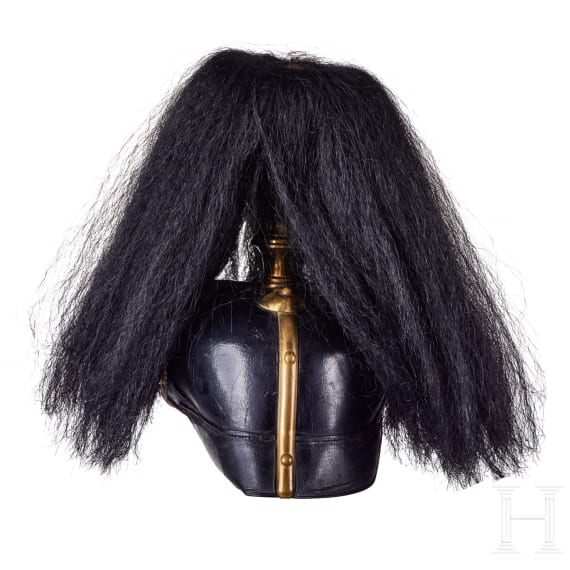 Helm f&uuml;r einen Offizier der hessischen Infanterie