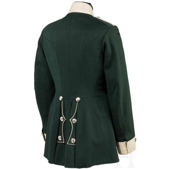 A tunic for enlisted men in the Life Guard Dragoon Regiment No. 24, circa 1900