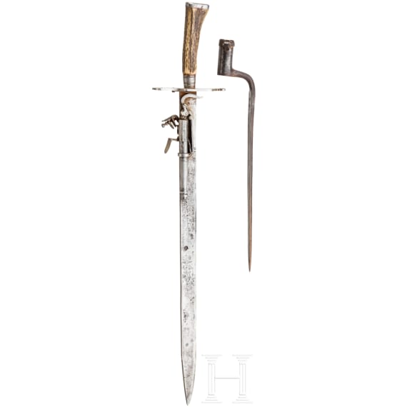 A shooting hunting hanger, first half of the 19th century