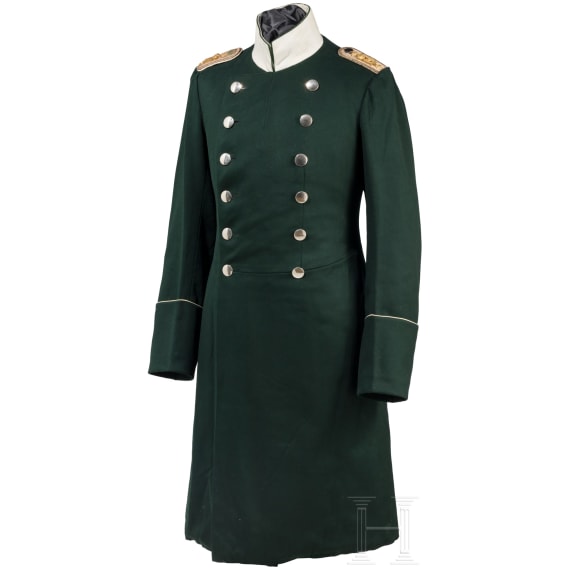 An overcoat for captains in the Life Guard Dragoon Regiment No. 24, dated 1912