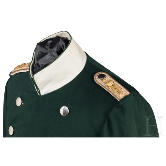 An overcoat for captains in the Life Guard Dragoon Regiment No. 24, dated 1912