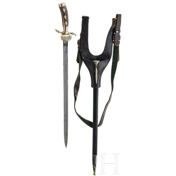 Three hunting hangers, Solingen, second half of the 20th century