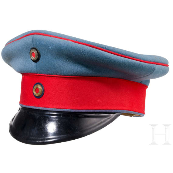 A visor cap for officers of the Mecklenburg army, circa 1900