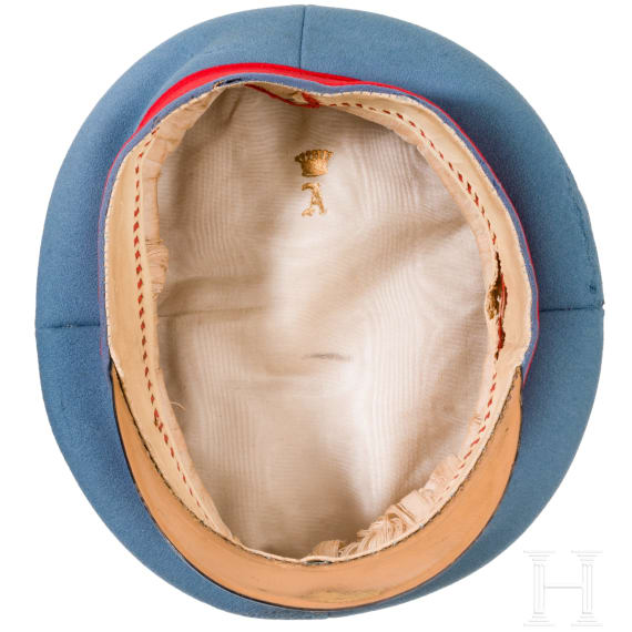 A visor cap for officers of the Mecklenburg army, circa 1900