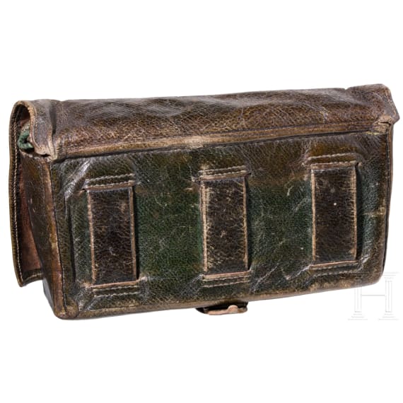 A German noblemans cartridge bag, ca. 1800
