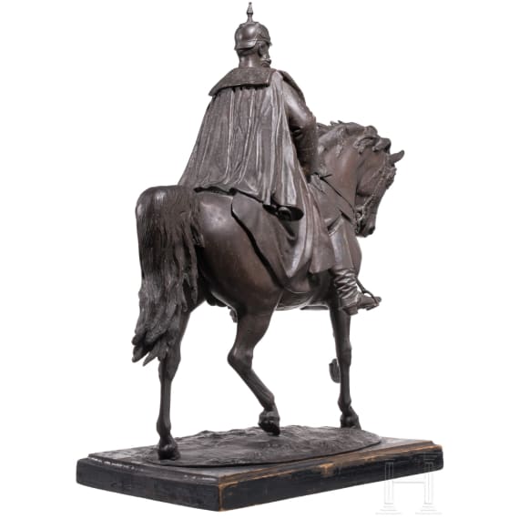 Grand Duke Friedrich Franz II of Mecklenburg-Schwerin (1823&ndash;1883) &ndash; a monumental equestrian statue