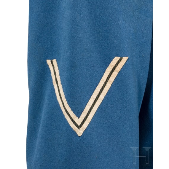 A tunic for enlisted men in the Oldenburg Dragoon Regiment No. 19, circa 1900